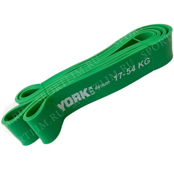Эспандер-Резиновая петля York Crossfit 2080х4.5х44мм (зеленый)  (RBLX-205/B34957) - фото