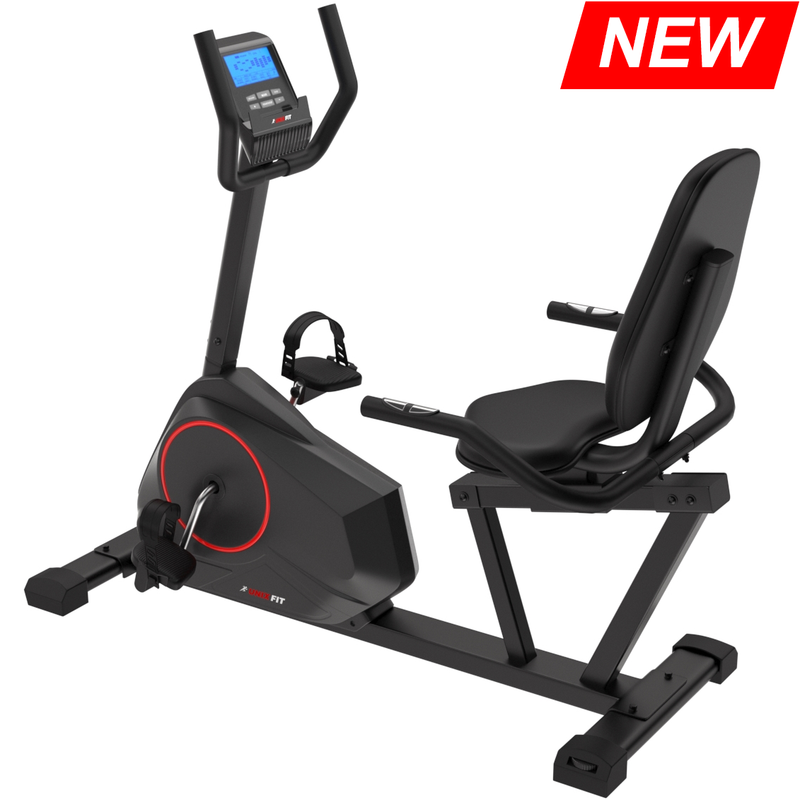 Горизонтальный велотренажер UNIXFIT BR-390Е - фото