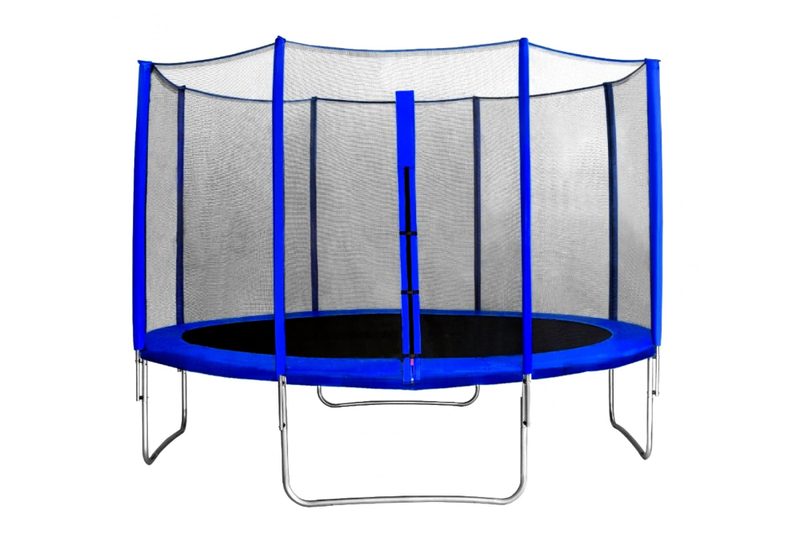 КМС Батут с защитной сеткой Trampoline 12 диаметр 3.7 м - фото