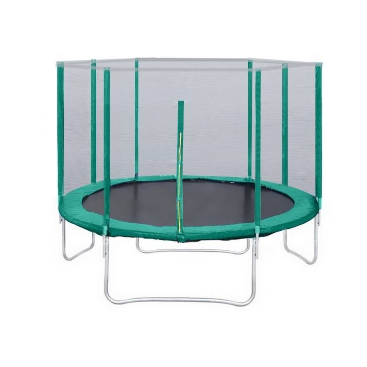 КМС Батут с защитной сеткой Trampoline 14 диаметр 4.3 м - фото