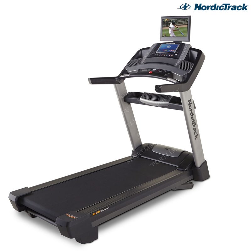 Беговая дорожка NordicTrack Elite 5000, к/пояc Polar + 15 HDTV - фото