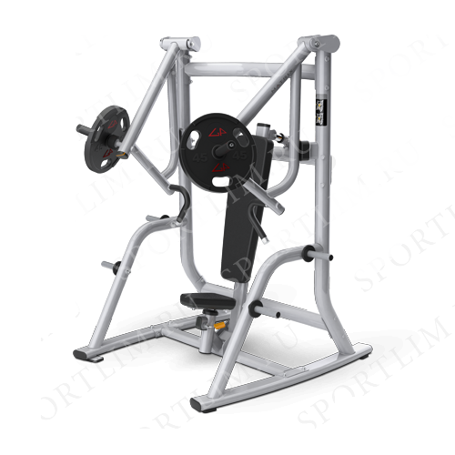 Независимая вертикальная скамья для жима MATRIX MAGNUM MG-PL12 Iced Silver - фото
