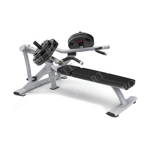 Независимая прямая скамья для жима MATRIX MAGNUM MG-PL13 Iced Silver - фото
