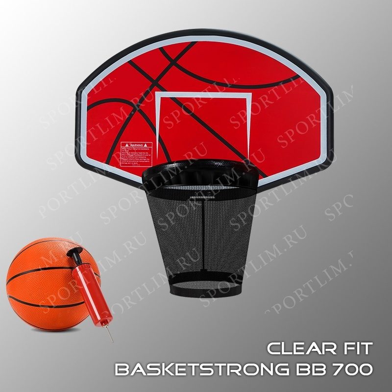 Баскетбольный щит Clear Fit BasketStrong BB 700 - фото