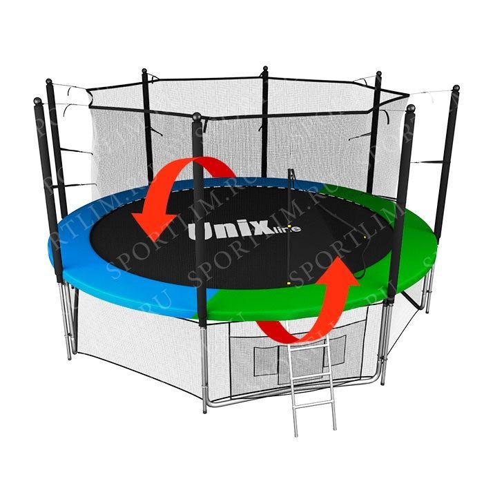 Батут UNIX line Classic 12 ft (inside) - фото