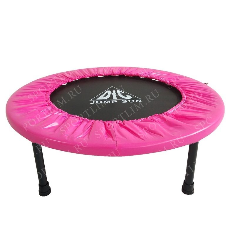 Батут DFC JUMP SUN 32 розовый, б/сетки (81см) - фото