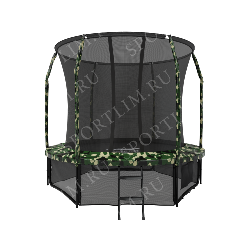 Батут с защитной сеткой Eclipse Space Military 8FT - фото