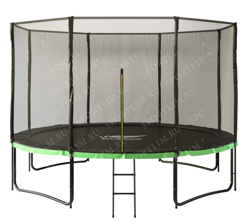 Батут с защитной сеткой Inspire 12FT - фото