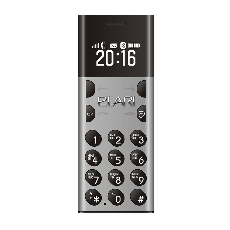 Elari NanoPhone, Анти-Смартфон (Серый Космос) - фото