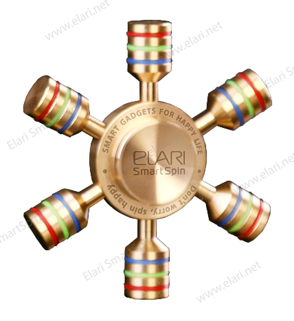Elari SmartSpin S1, оригинальный премиальный спиннер-трансформер с диаметром 60 мм и вращением до 4 минут - фото