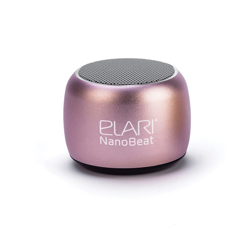 Elari NanoBeat, портативная Bluetooth-колонка  (розовая) - фото