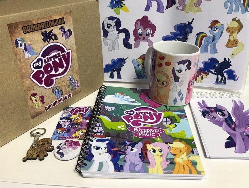 Бокс средний My little pony, Май литтл пони - фото