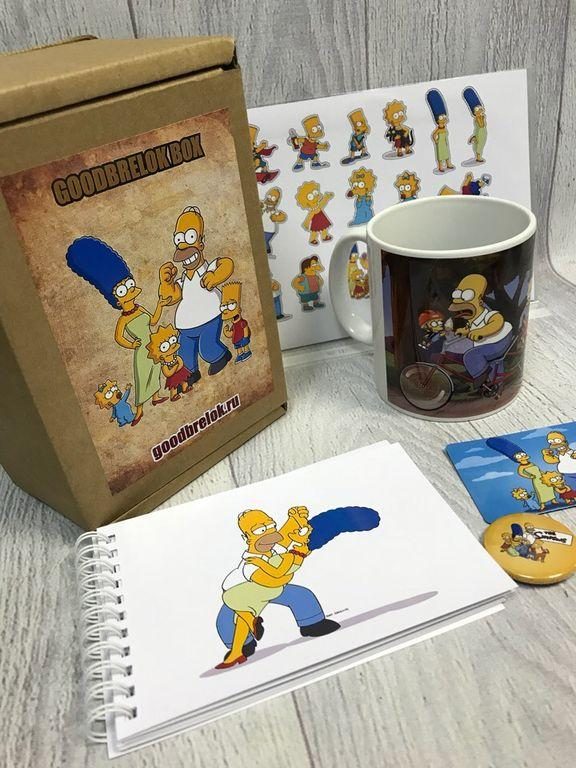 Бокс Малый Симпсоны - фото