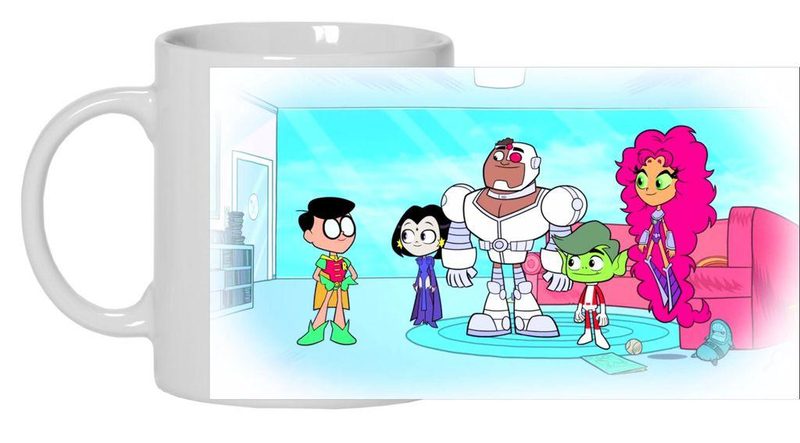 Кружка Юные Титаны Вперёд, Teen Titans Go №5 - фото