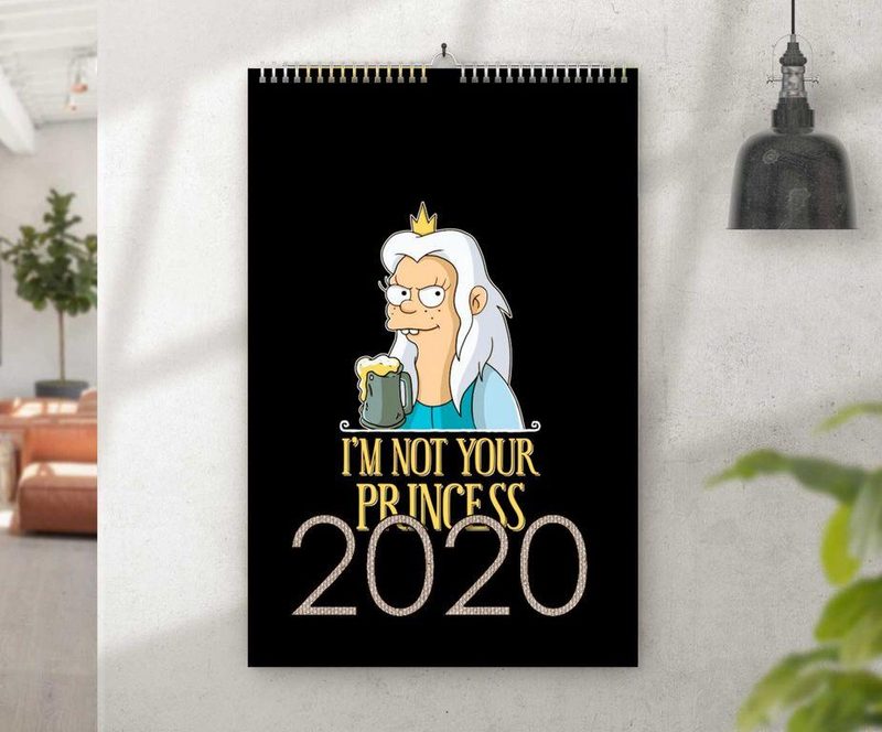 Перекидной календарь на 2020 год Разочарование, Disenchantment №5 - фото