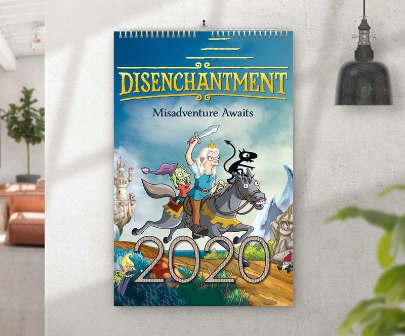 Перекидной календарь на 2020 год Разочарование, Disenchantment №6 - фото
