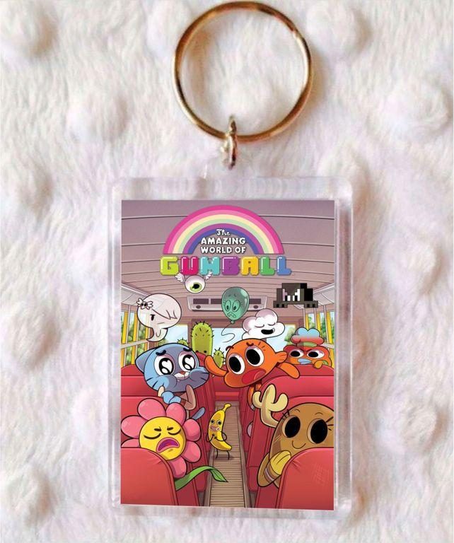 Брелок Удивительный мир Гамбола, The Amazing World of Gumball №3 - фото