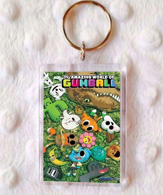 Брелок Удивительный мир Гамбола, The Amazing World of Gumball №8 - фото