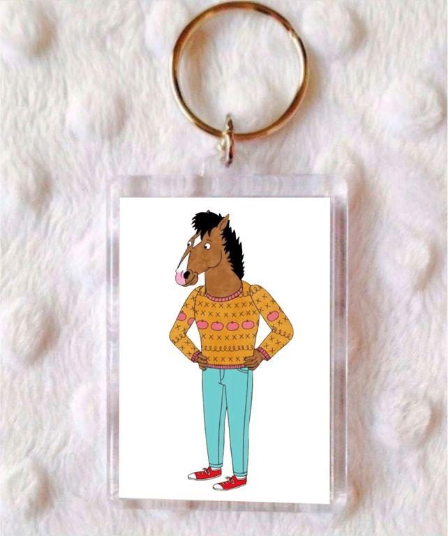 Брелок Конь БоДжек, BoJack Horseman №1 - фото