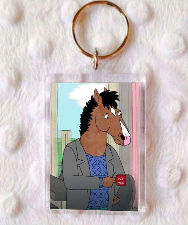 Брелок Конь БоДжек, BoJack Horseman №4 - фото