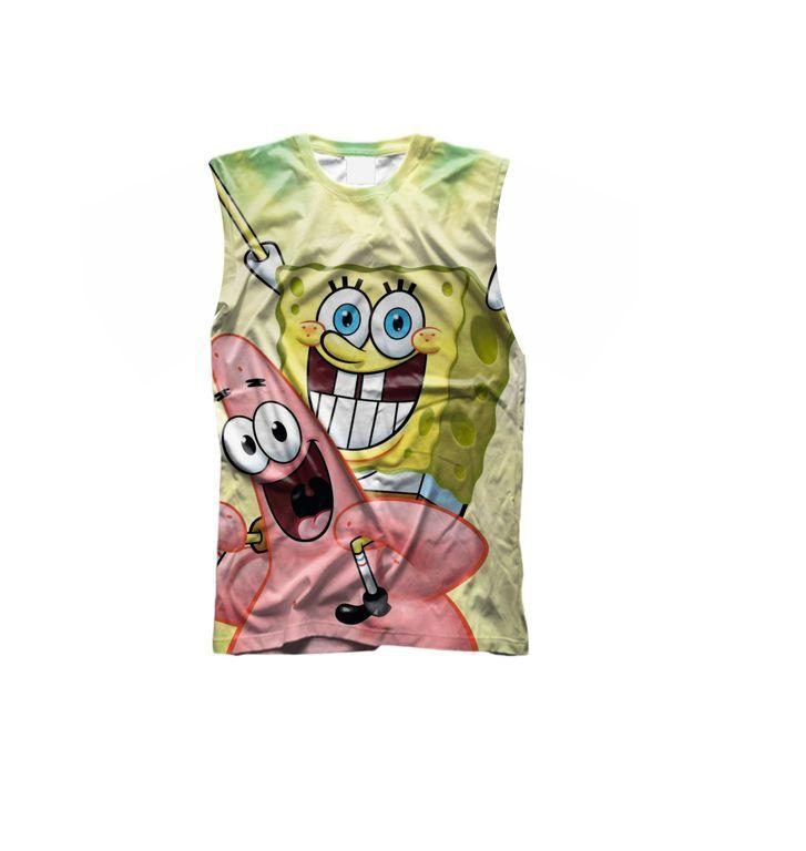 Майка 3D Губка Боб, SpongeBob №2 - фото