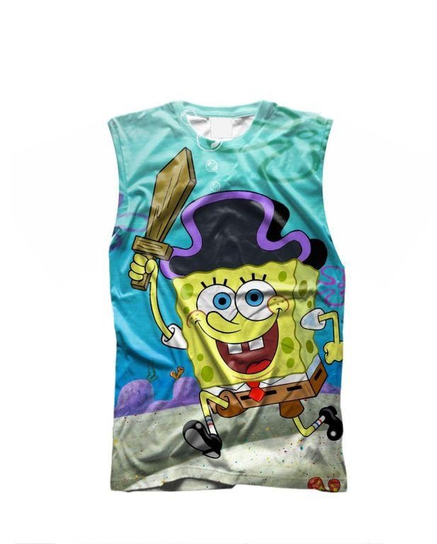 Майка 3D Губка Боб, SpongeBob №8 - фото