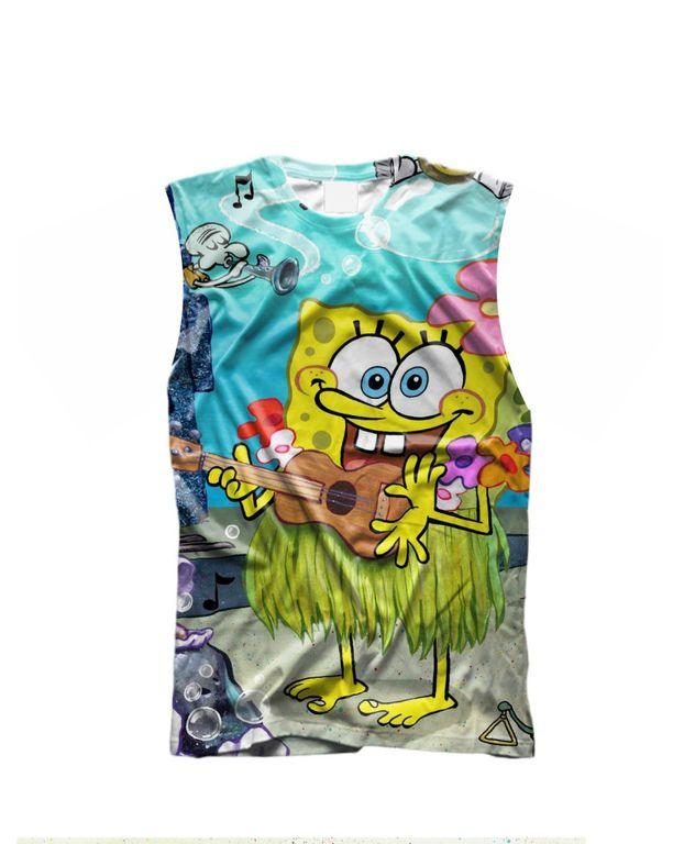Майка 3D Губка Боб, SpongeBob №9 - фото