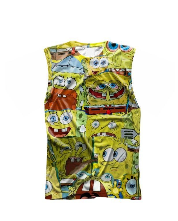Майка 3D Губка Боб, SpongeBob №17 - фото