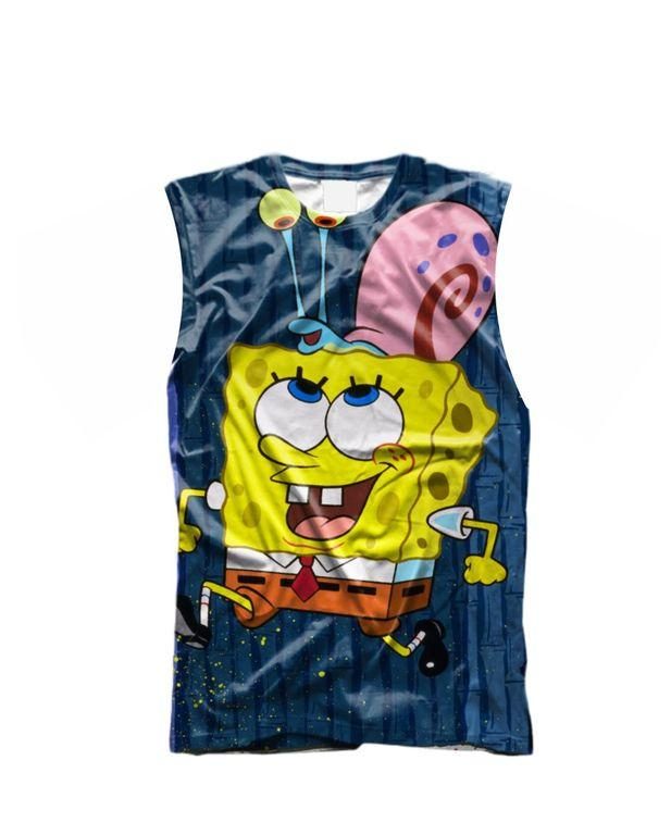 Майка 3D Губка Боб, SpongeBob №18 - фото