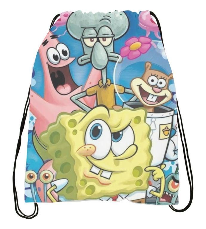 Сумка-мешок для обуви Губка Боб, SpongeBob №7 - фото