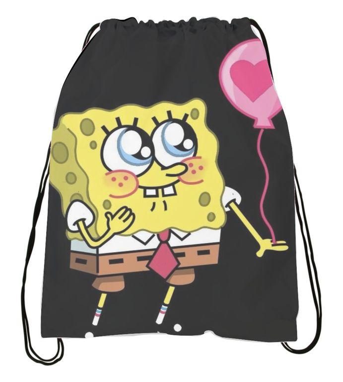 Сумка-мешок для обуви Губка Боб, SpongeBob №6 - фото