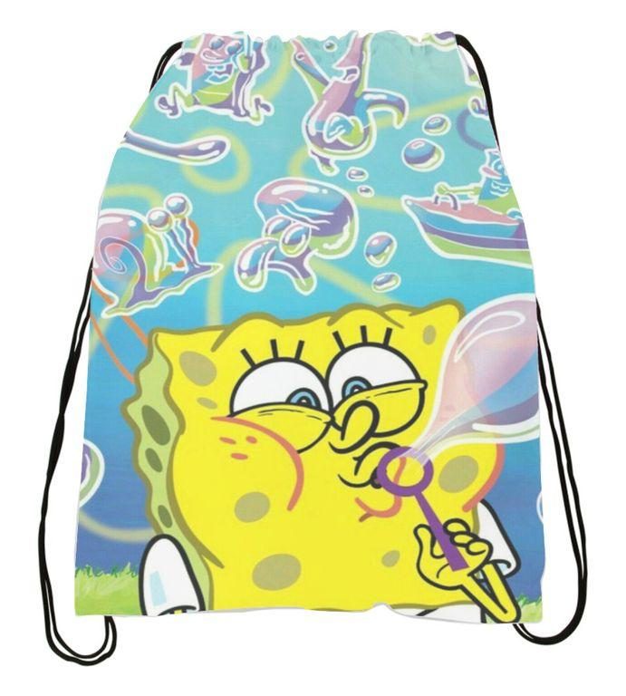 Сумка-мешок для обуви Губка Боб, SpongeBob №9 - фото