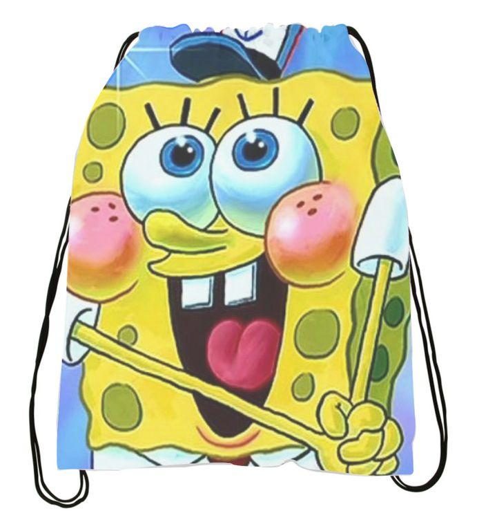 Сумка-мешок для обуви Губка Боб, SpongeBob №16 - фото
