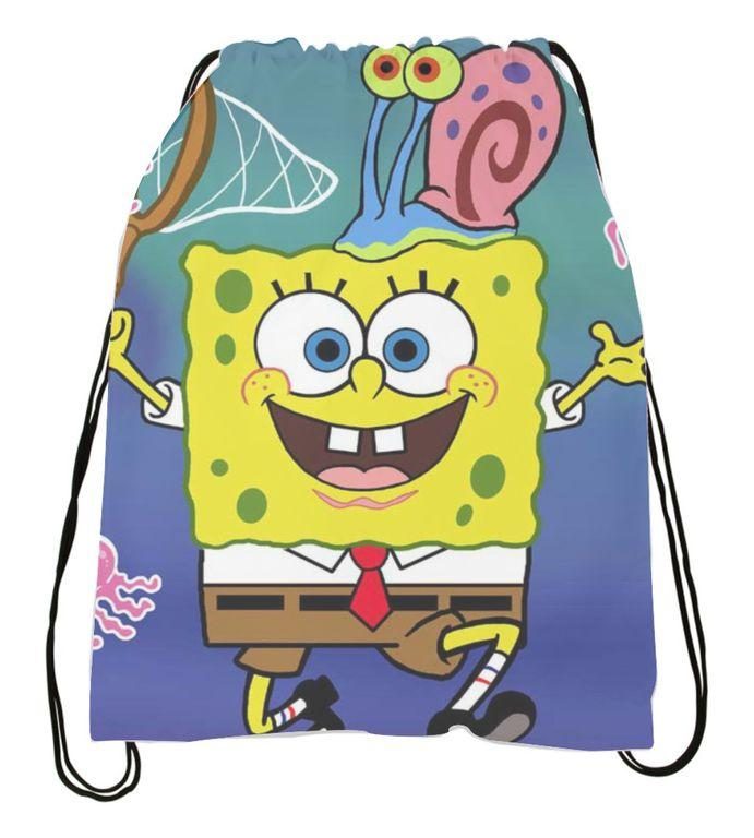 Сумка-мешок для обуви Губка Боб, SpongeBob №19 - фото