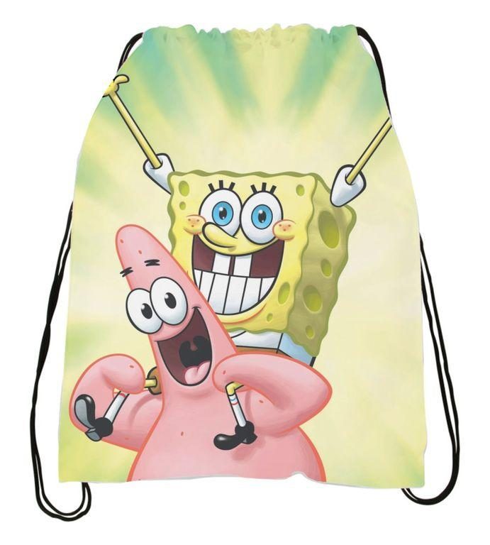 Сумка-мешок для обуви Губка Боб, SpongeBob №21 - фото
