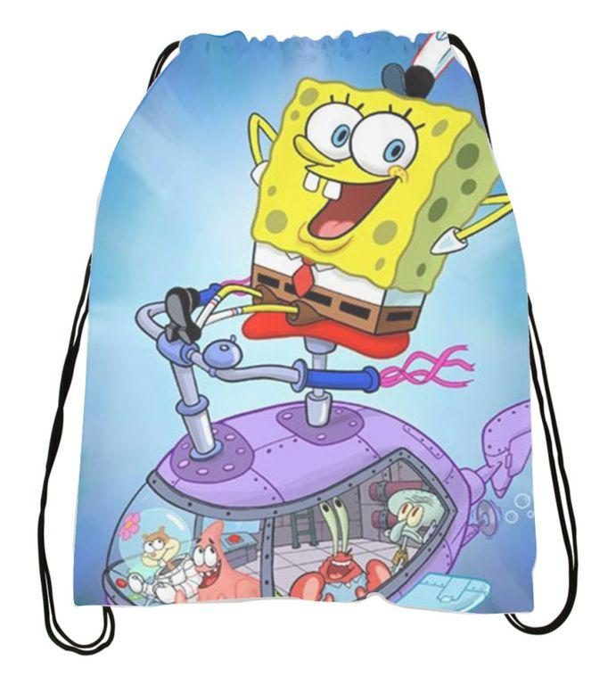 Сумка-мешок для обуви Губка Боб, SpongeBob №22 - фото