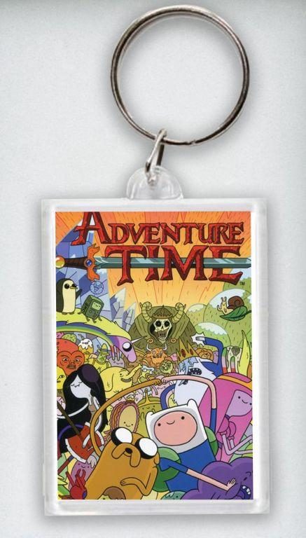 Брелок акриловый Время Приключений,Adventure Time №3 - фото