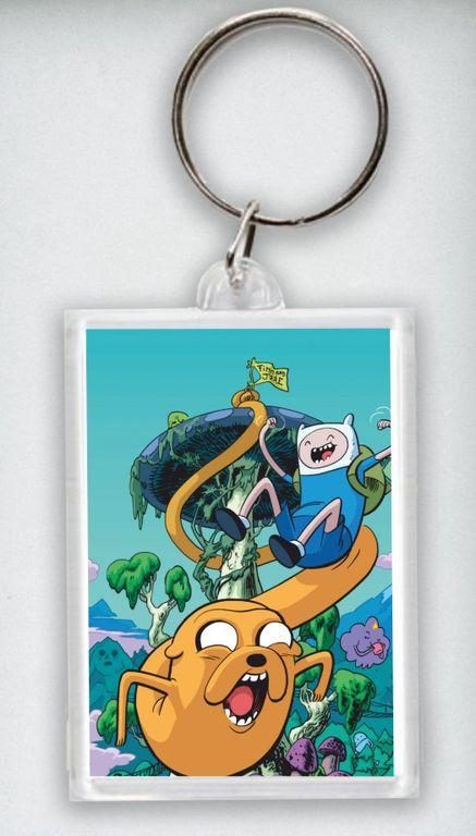 Брелок акриловый Время Приключений,Adventure Time №10 - фото