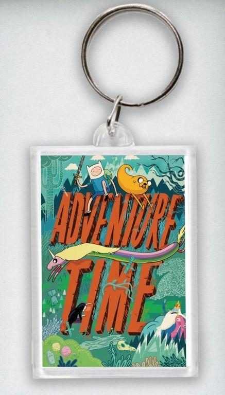Брелок акриловый Время Приключений,Adventure Time №12 - фото