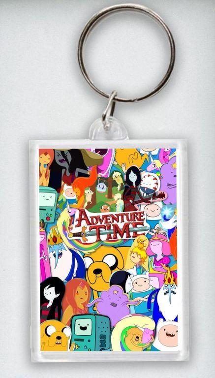 Брелок акриловый Время Приключений,Adventure Time №13 - фото