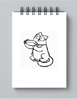 Блокнот Simon’s Cat, Кот Саймона №1 - фото
