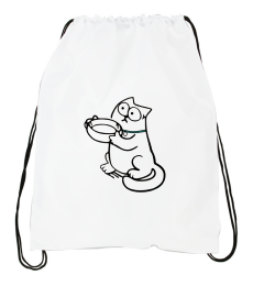 Сумка-мешок для обуви Simon’s Cat, Кот Саймона №1 - фото