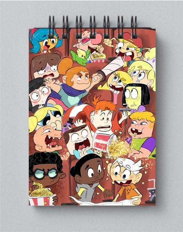 Блокнот The Loud House, Мой шумный дом №2 - фото
