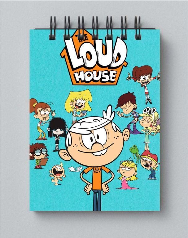 Блокнот The Loud House, Мой шумный дом №3 - фото