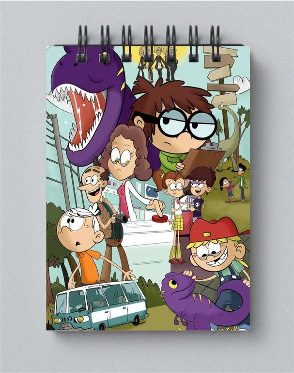 Блокнот The Loud House, Мой шумный дом №6 - фото