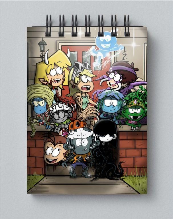 Блокнот The Loud House, Мой шумный дом №7 - фото