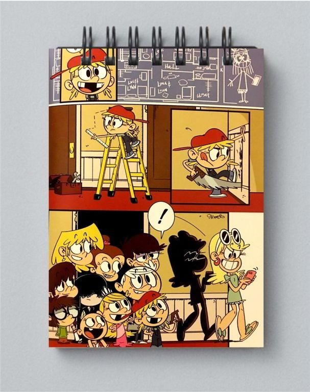 Блокнот The Loud House, Мой шумный дом №8 - фото