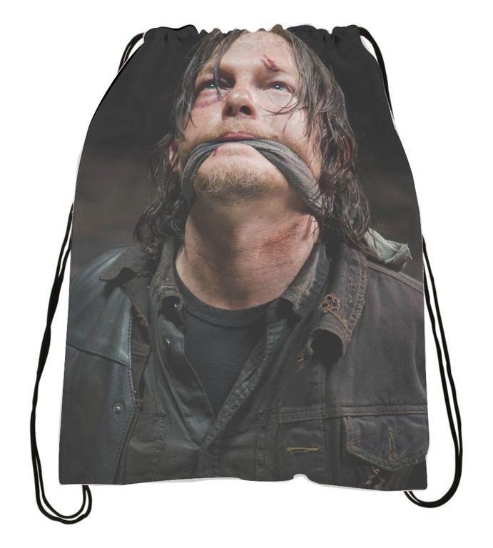 Сумка, мешок для обуви Ходячие мертвецы, The Walking Dead №3 - фото