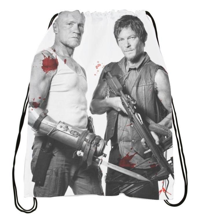 Сумка, мешок для обуви Ходячие мертвецы, The Walking Dead №5 - фото
