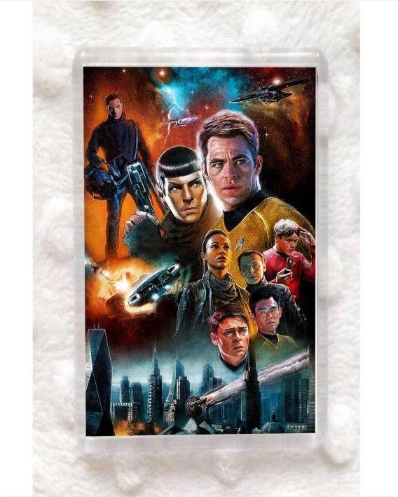Магнит акриловый Star Trek, Стартрек №1 - фото